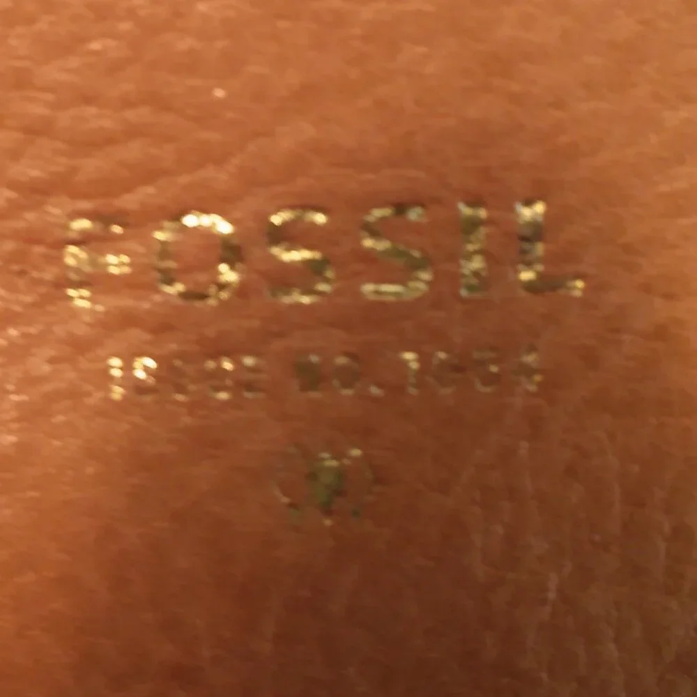 Vintage, genuine leather, fossil bag, in excellent condition 12x8x2 - Picture 11 of 16